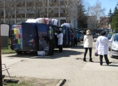 Buvljak u sred Bolnice